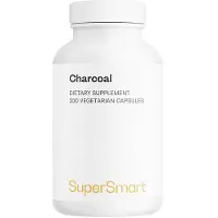 SuperSmart Charcoal Dietary Supplement - 200 Gél. Vég.
