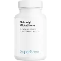 SuperSmart S-Acetyl Glutathione Dietary Supplement - 90 Gél. Vég.