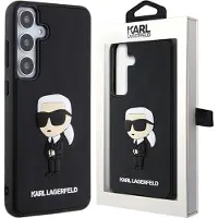 Karl Lagerfeld Klhcs24s3drkink S24 S921 3d Rubber Ikonik Phone Case Clair