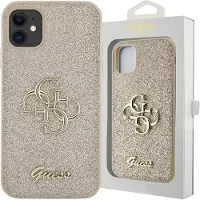 GUESS Guhcn61hg4sgd Iphone 11xr 6.1 Big 4g Phone Case Clair