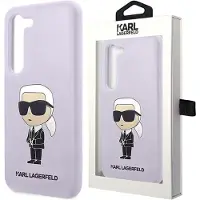 Karl Lagerfeld Klhcs23msnikbcu S23+ S916 Silicone Ikonik Phone Case Clair