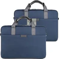 Uniq Étui pour ordinateur portable Stockholm 16" bleu