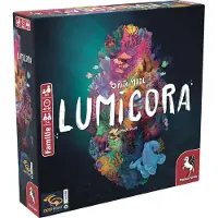 Pegasus Spiele Jeu de société Lumicora - Jeu de construction de récifs coralliens en 3D à partir de 10 ans