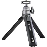 Fotopro SY 390 Pocket Tripod 1 Section Noir (Métal), Trépied, Noir