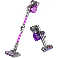 JIMMY JV85 Pro Aspirateur-balai 2-en-1 Batterie sans sac HEPA 600 W Gris, Violet