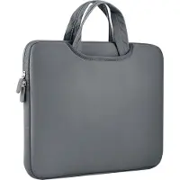 Hurtel Sacoche universelle pour ordinateur portable 15,6 " organiseur pour tablette gris (15.60", Universel), Sac pour notebook, Gris