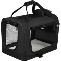OEM Sac de voyage noir 70 x 52 x 52 cm avec coussin pour chien/chat
