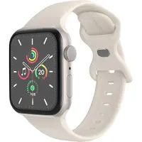 IMoshion Bracelet en silicone⁺ pour Apple Watch | 38/40/41/42 mm - Taille S/M - Starlight