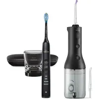 Philips Sonicare DiamondClean 9000 HX3886/43 + Power Flosser Noir