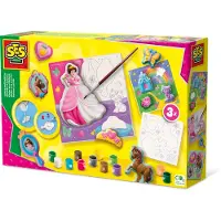 SES Creative Princess Painting Game Multicolore