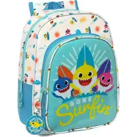 Safta Baby Shark Surfing 10l 30x46x14 Cm Backpack Multicolore Enfants