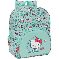 Safta Hello Kitty Sea lovers Turquoise Sac à dos scolaire 26 x 34 x 11 cm