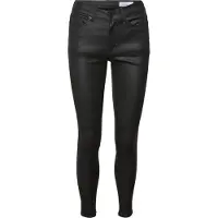 Vero Moda Flash Skinny Coated Jeans Schwarz L / 32 Frau Schwarz L