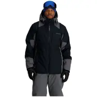 Spyder - Veste de ski chaude - Contact Jacket Black pour Homme - Taille XL - Noir