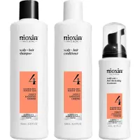 Nioxin System 4 Kit d’essai cheveux colorés clairsemés 150+150+40 ml Set(S)