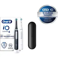 Oral-B iO 4 Noir et Blanc Lot de 2