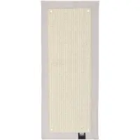 Ebi Krappa Rectangle (blanc-sisal)