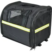 Laroy Sacoche vélo Duvo+ pour porte-bagages noire