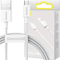 Baseus Cable Usb Do Micro Usb Superior Series, 2A, 1M (Biały)