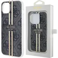 GUESS Guhcp15mh4psegk Iphone 15 Plus14 Plus 6.7 Iml 4g Stripe Phone Case Clair