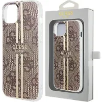 GUESS Guhcp15mh4psegw Iphone 15 Plus14 Plus 6.7 Iml 4g Stripe Phone Case Clair