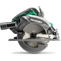 HiKOKI Scie circulaire - Ø190mm capacité 62mm MultiVolt 36V - Brushless sans batterie ni chargeur HitCase