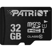 Patriot Memory Carte mémoire PSF32GMDC10 32 Go MicroSDHC UHS-I Classe 10