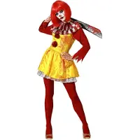 Atosa Costume De Femme Halloween Clown