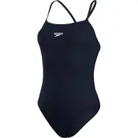 Speedo Eco Endurance+ Thinstrap Swimsuit Bleu UK 36 Femme
