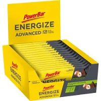 Powerbar Boîte De Barres énergétiques Energize Advanced Chocolat Aux Noisettes 55g 15 Unités