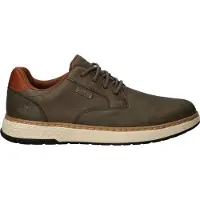 SKECHERS pour homme. 205234 Baskets Waterproof Relaxed Fit: Garlan - Pryor marron verdâtre (45), Plat, Lacets, Casuel, Vert