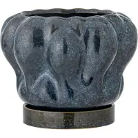 Bloomingville Pot de fleur Hollis bleu