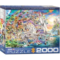 Eurographics Licorne - monde de rêve 2000 pièces puzzle