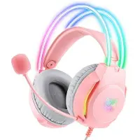 Onikuma X26 Gaming Headset Rose