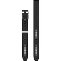 Garmin Quickfit 26 Mm Silicone Strap Noir