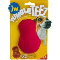 Jw Jouet Tumble Teez pour chien - taille M, rouge