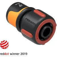 Fiskars Raccord tuyau eau Stop 19 mm (3/4) SB (Par 8)