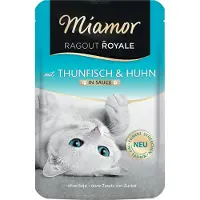 Miamor Ragoût de canard royal avec poulet en sauce 24x100 g