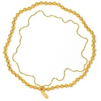 Folli Follie 4n9a112yy Necklace Doré Femme