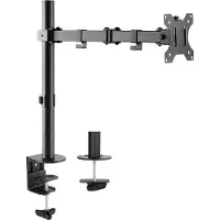 E+p TH 11 sw support de table 1 moniteur (Tables, 32", 8 kg), Support de moniteur, Noir
