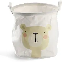 Zeller Panier de rangement Ours blanc (30 cm, 27 l)