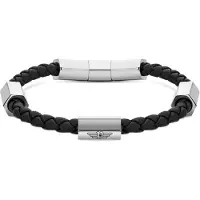Police Peagb2120006 Bracelet Noir Homme