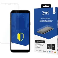 3MK hybrid glass Flexible 2.5D for Samsung Galaxy A6 (1 pcs, Samsung Galaxy A6), Téléphone portable : film de protection, Transparent