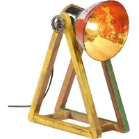 vidaXL Lampe de bureau 25 W Multicolore 30x17x40 cm E27