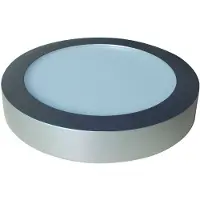 EDM Downlight Led Rond Chrome éclairage Led 20w, 1500lm, 4000k Lumière Du Jour, Finition Chrome -