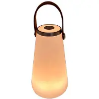 DKD Home Decor Lampe solaire en polyéthylène polyuréthane