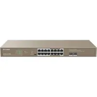 IP-Com Networks Commutateur 18 ports tenda 16 ports Gigabit Ethernet 2 ports sfp