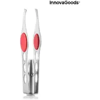 InnovaGoods Haarentfernungspinzette mit LED Lezers