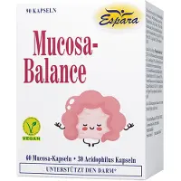 Espara GmbH Espara Mucosa-Balance Complément alimentaire, 90 gélules