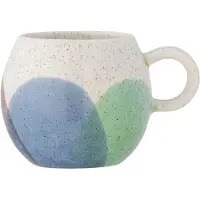 Bloomingville Ensemble de 4 tasses Paula bleues et vertes